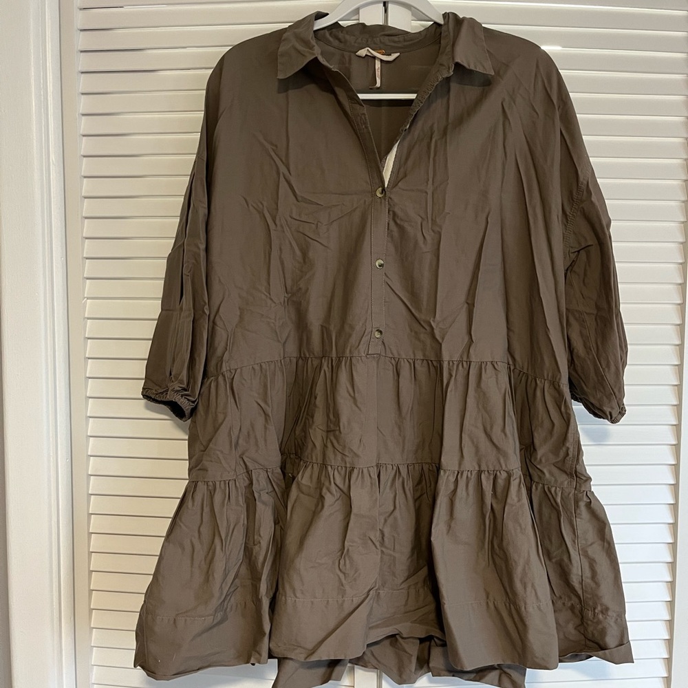 Free People Shirt Dress